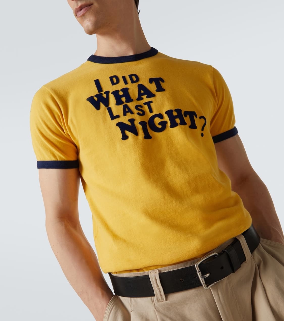ERL I did what last night 링거 티셔츠 m 상품이미지1