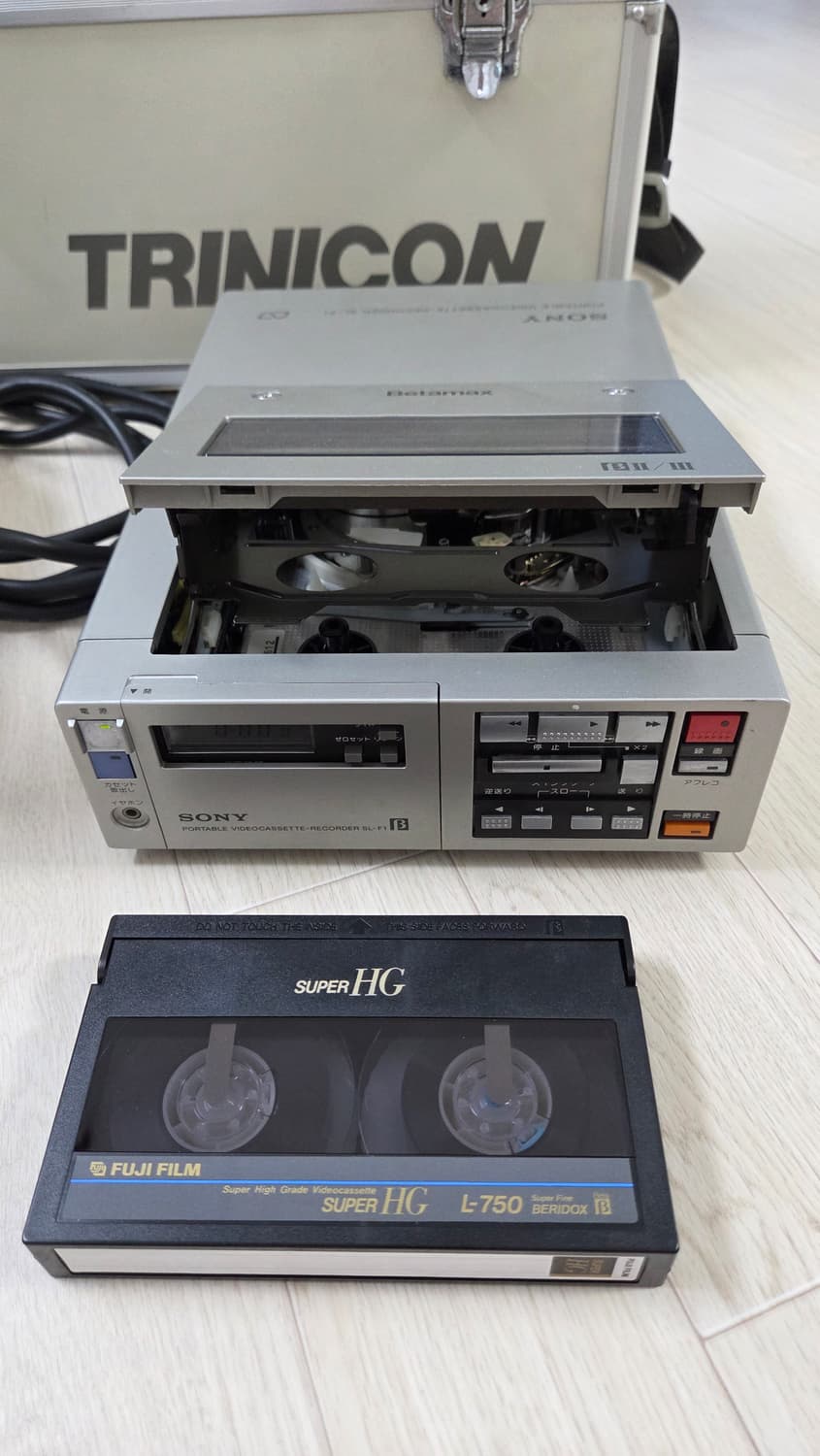 소니 베타맥스 비디오 카메라, 포터블 테이프 레코더 상품이미지2