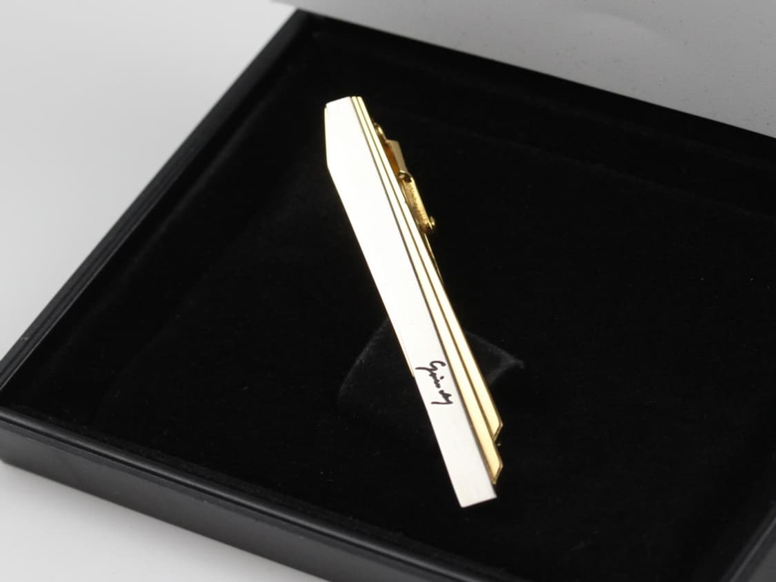 지방시 A등급 5.3cm 남자 명품 넥타이핀 상품이미지1