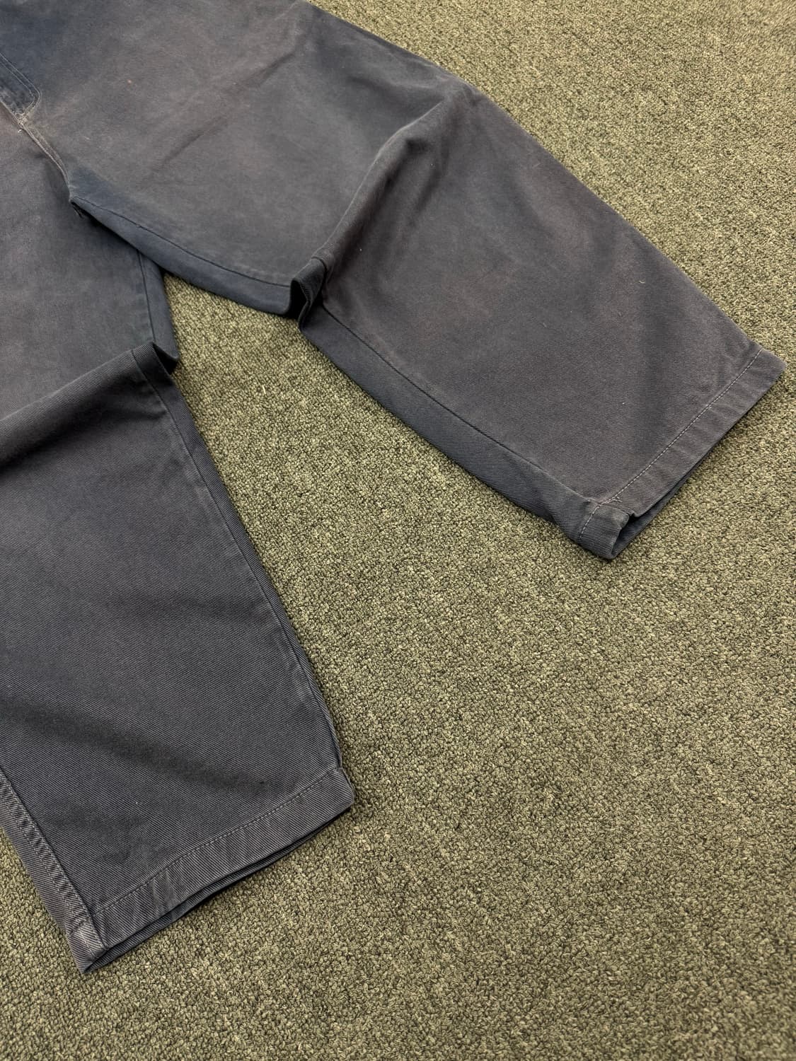 34)Ambient wear 빈티지 벌룬핏 네이비 코튼 팬츠 상품이미지3