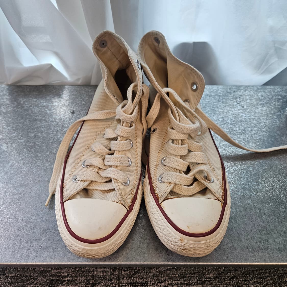 빈티지 컨버스 하이 아이보리 상품이미지2