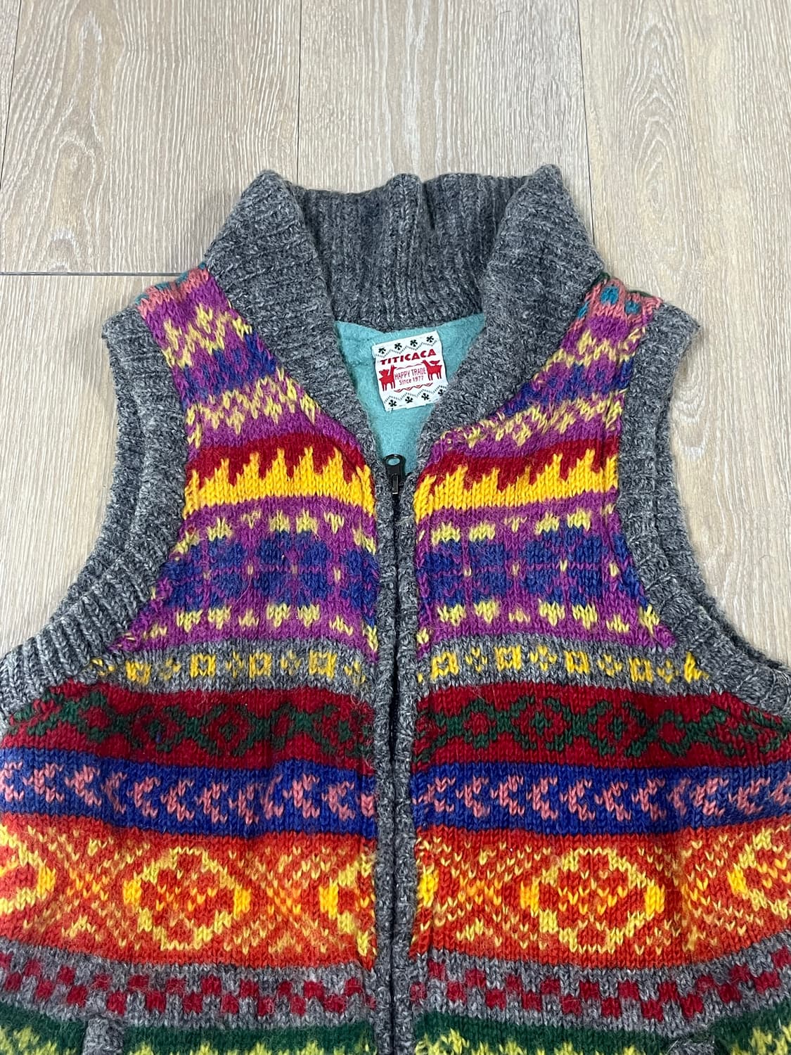 티티카카(TITICACA) 에스닉 니트 베스트 상품이미지2