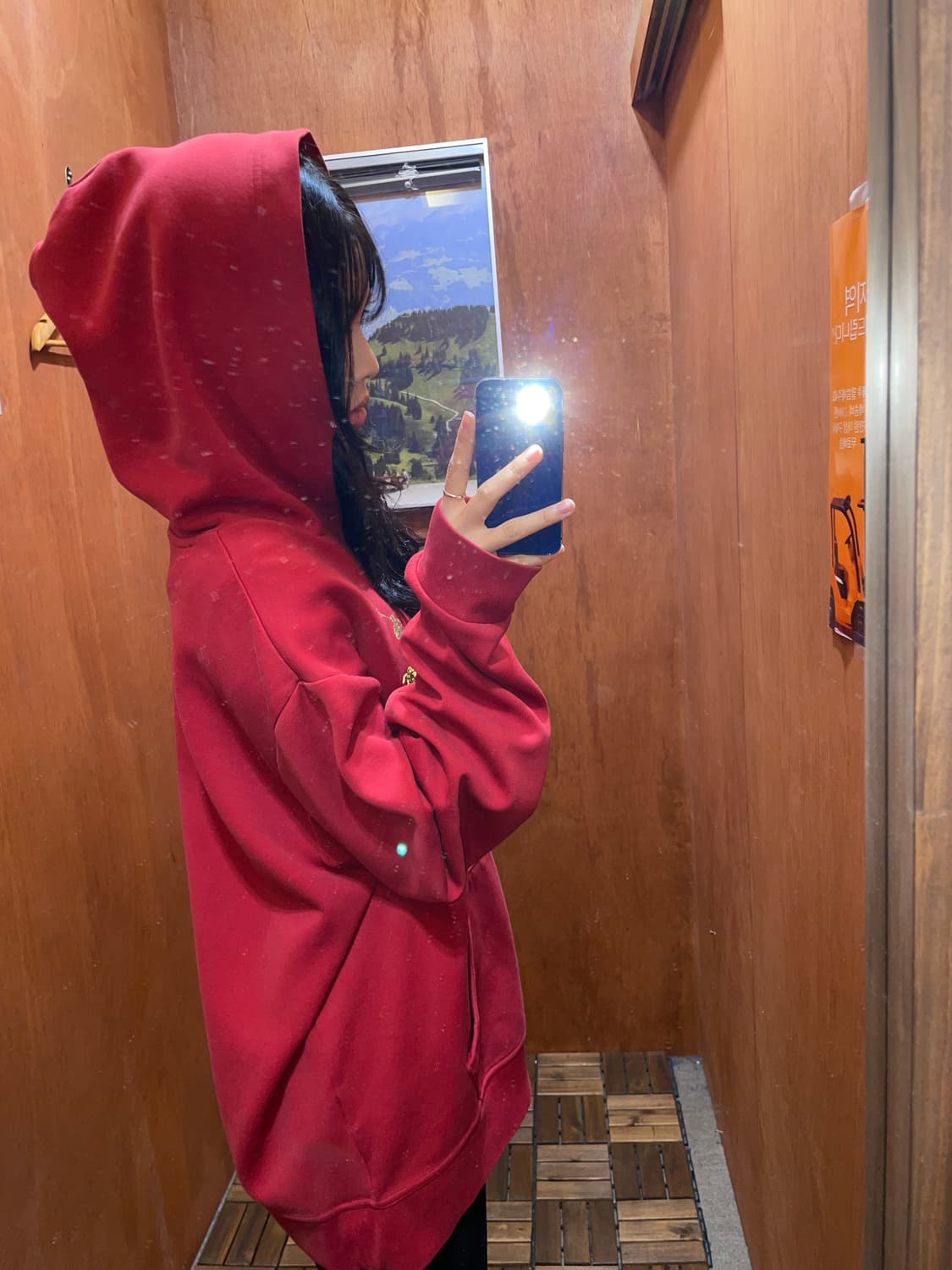 (XL) POLO 폴로 랄프로렌 프린팅 후드티 상품이미지2