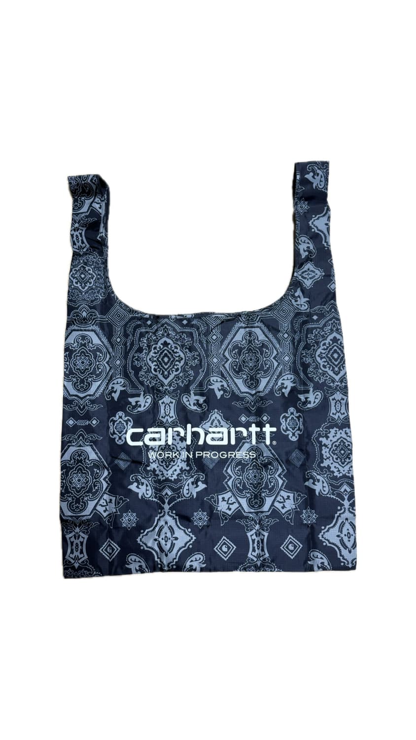 무료배송)칼하트 wip 벌스 쇼핑백 에코백 숄더백 블랙 상품이미지1