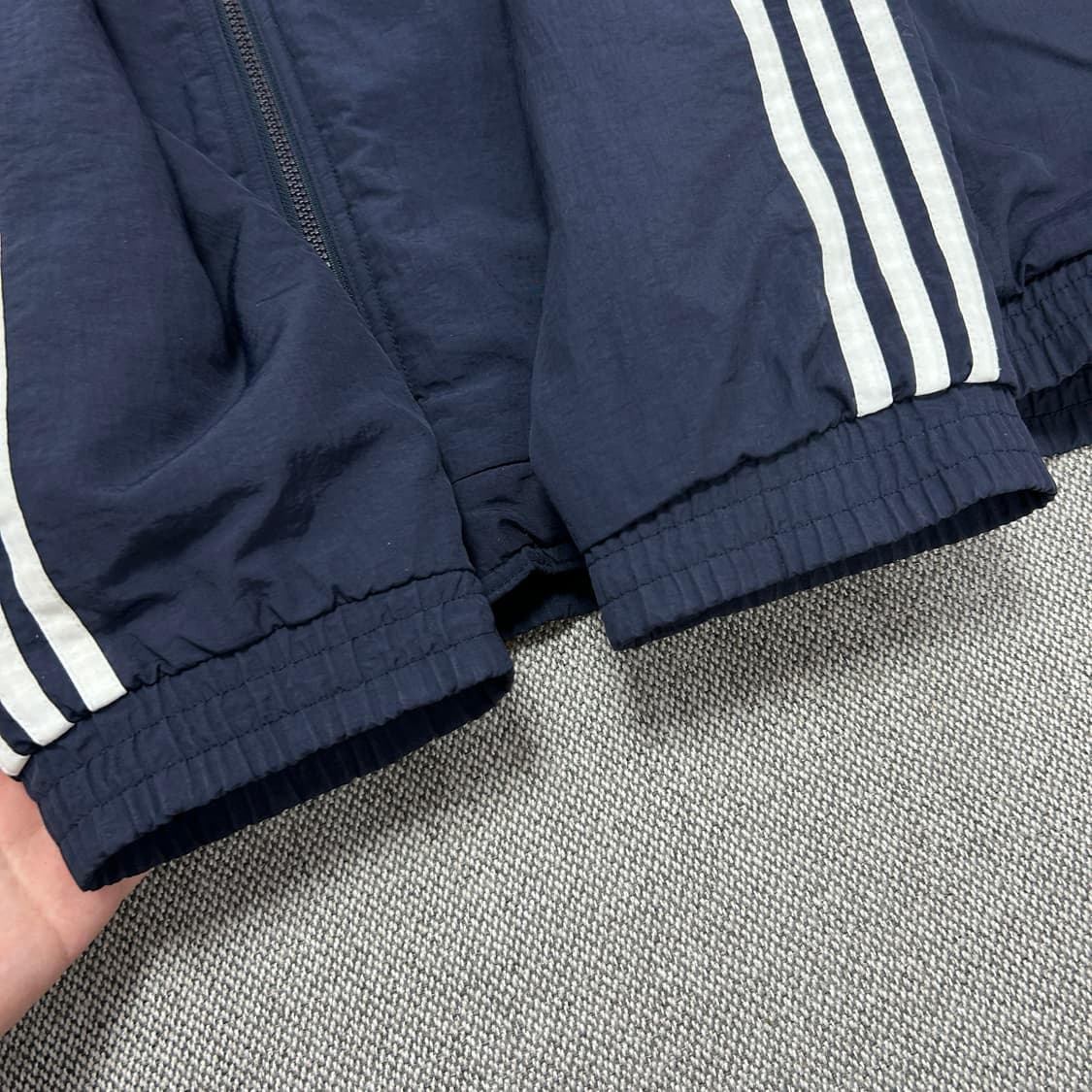 아디다스 네이비 올드스쿨 누빔자켓(100) 상품이미지5