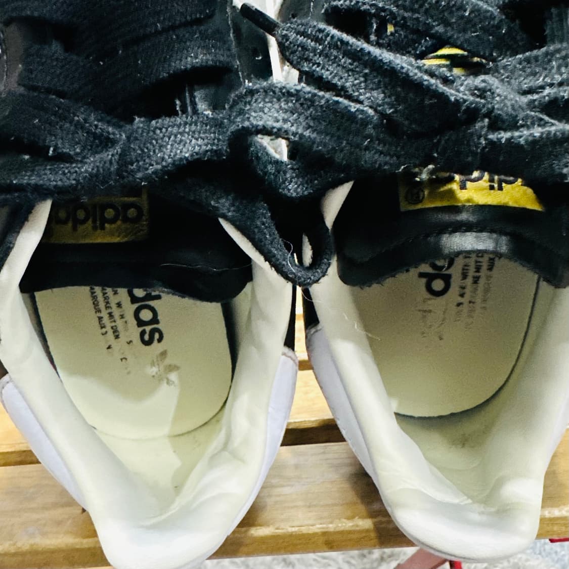 255) 아디다스 운동화 남성 남자 신발 슈퍼스타 82 코어 블랙 상품이미지8