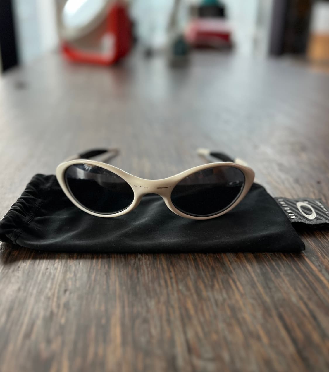 Oakley eye jacket 1.0 오클리 아이자켓 화이트펄 1999 상품이미지3