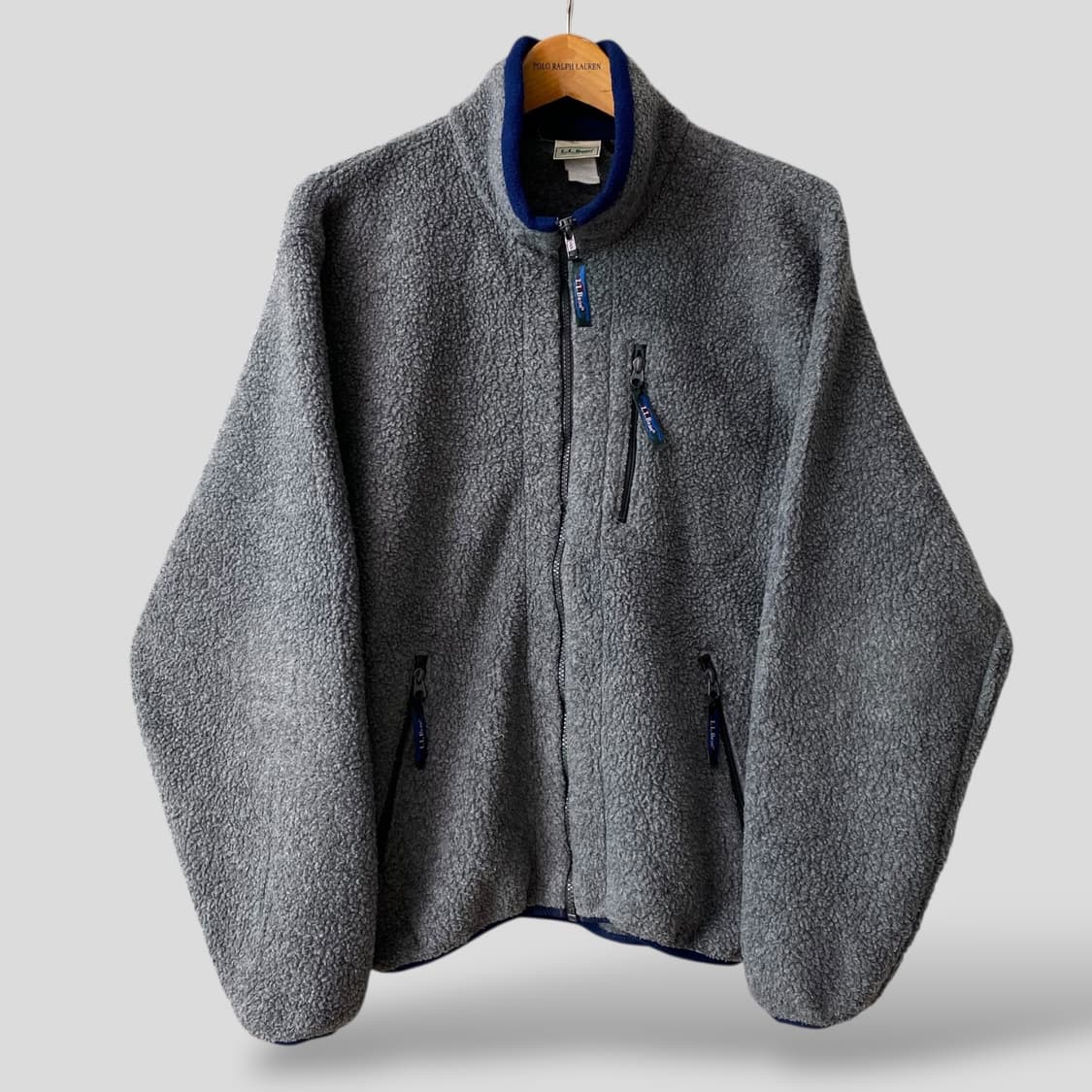 (L)빈티지 L.L.bean 엘엘빈 딥파일 후리스 집업재킷 상품이미지1