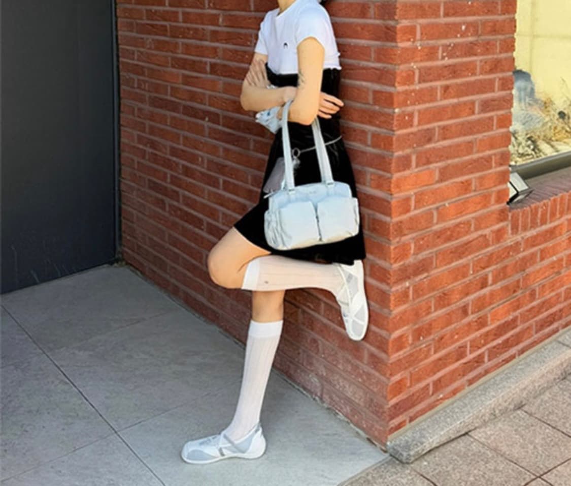 오찌 otz 로마리 밴딩 스니커즈 화이트 220 상품이미지2