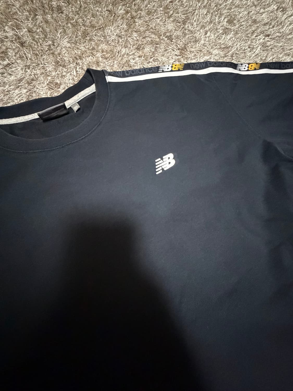 [105] 뉴발란스 블랙 반팔티 상품이미지1