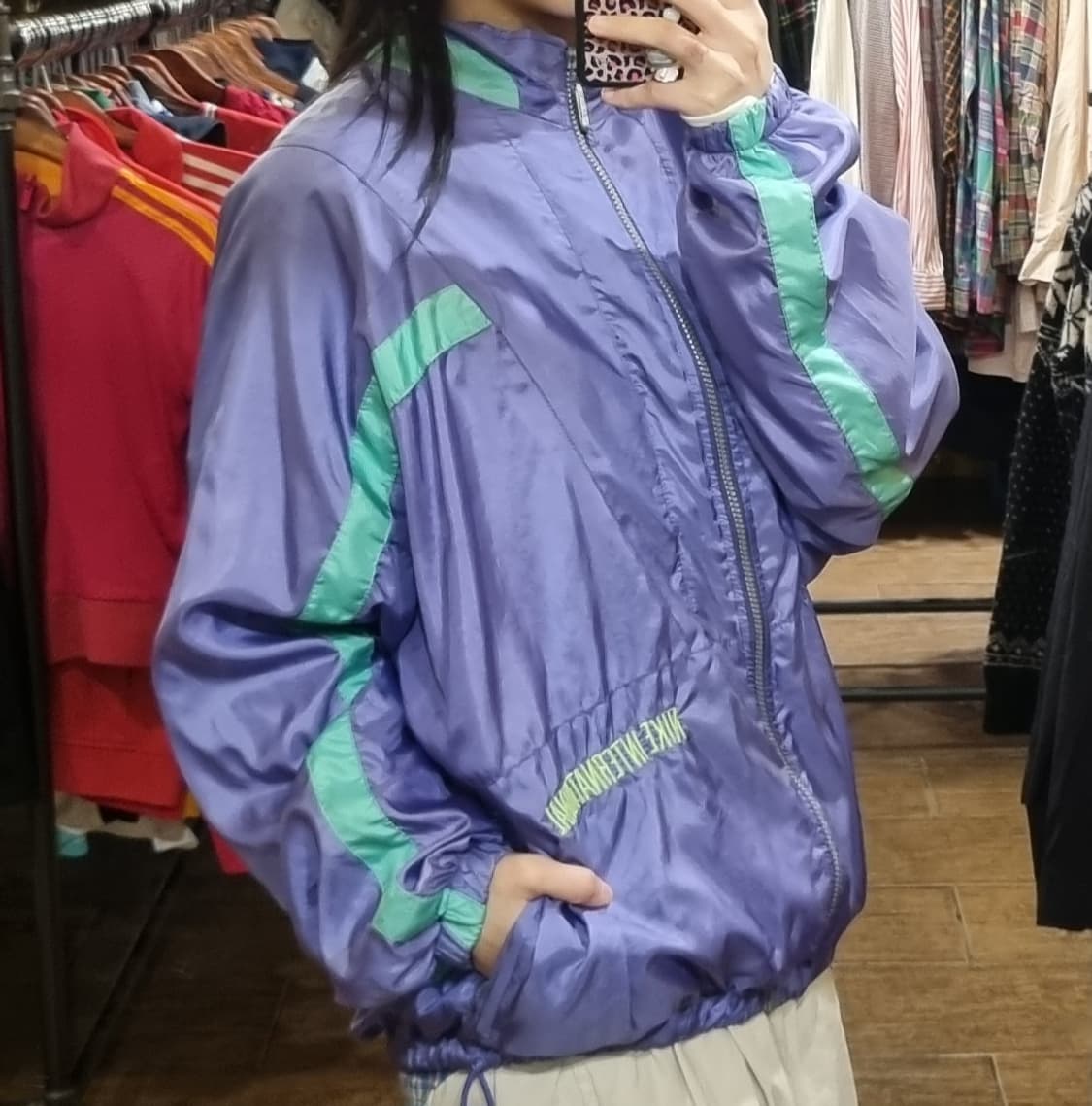 [Hi] nike 나이키 바람막이 라이트 퍼플 상품이미지3