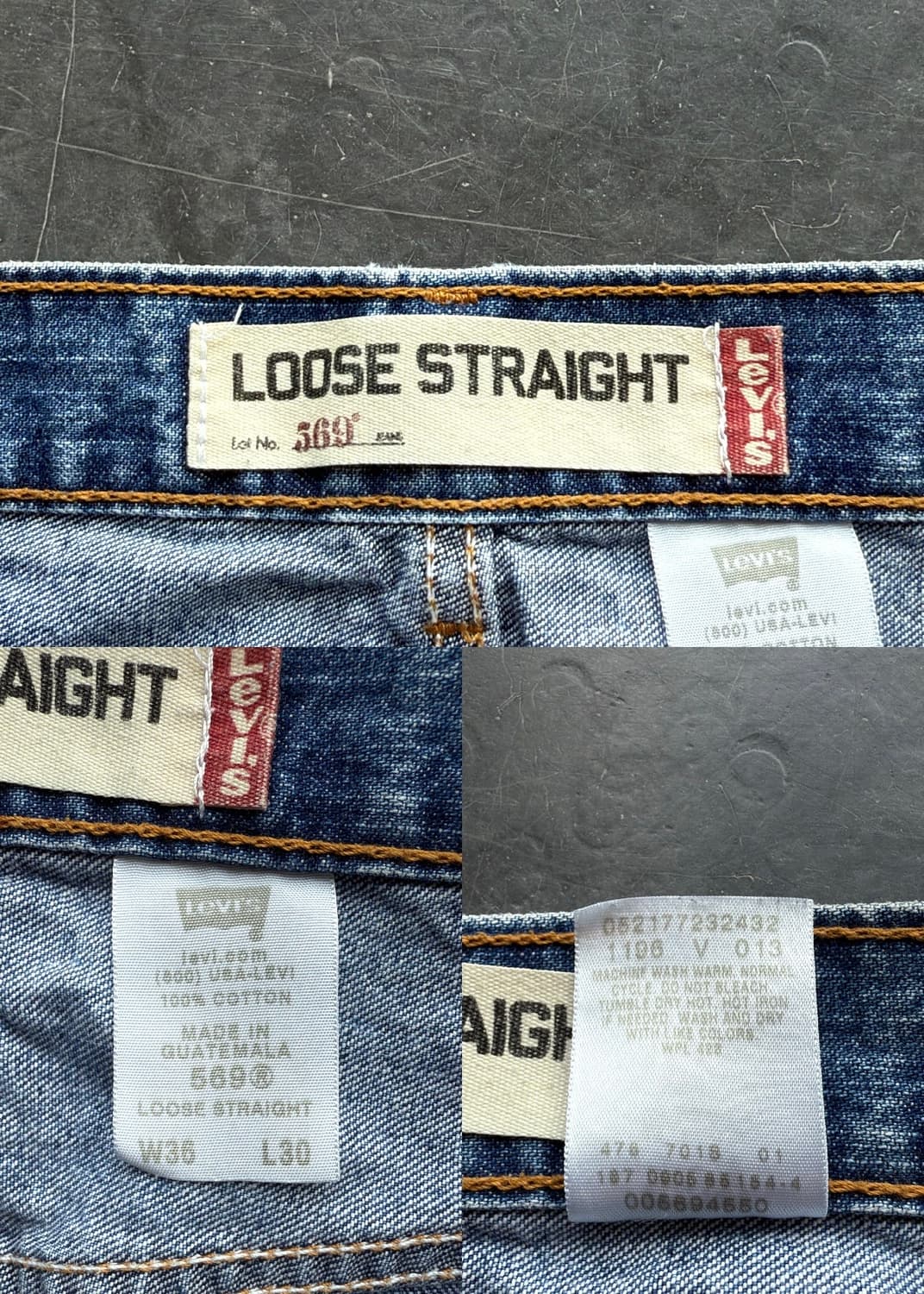 리바이스 569 데님 팬츠 상품이미지7