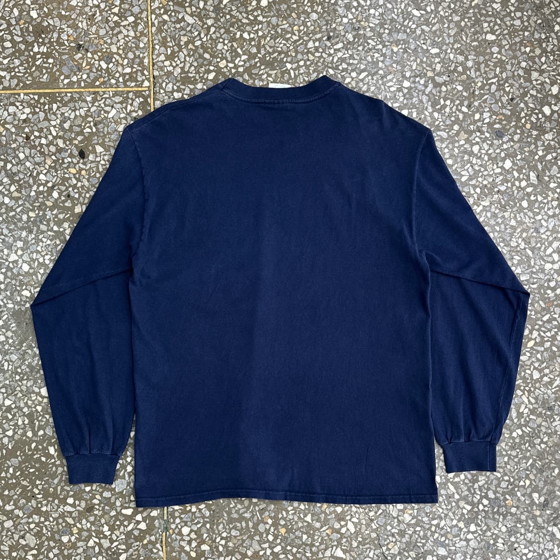 90s 헤인즈 블랭크 빈티지 롱슬리브 티셔츠 L 상품이미지2