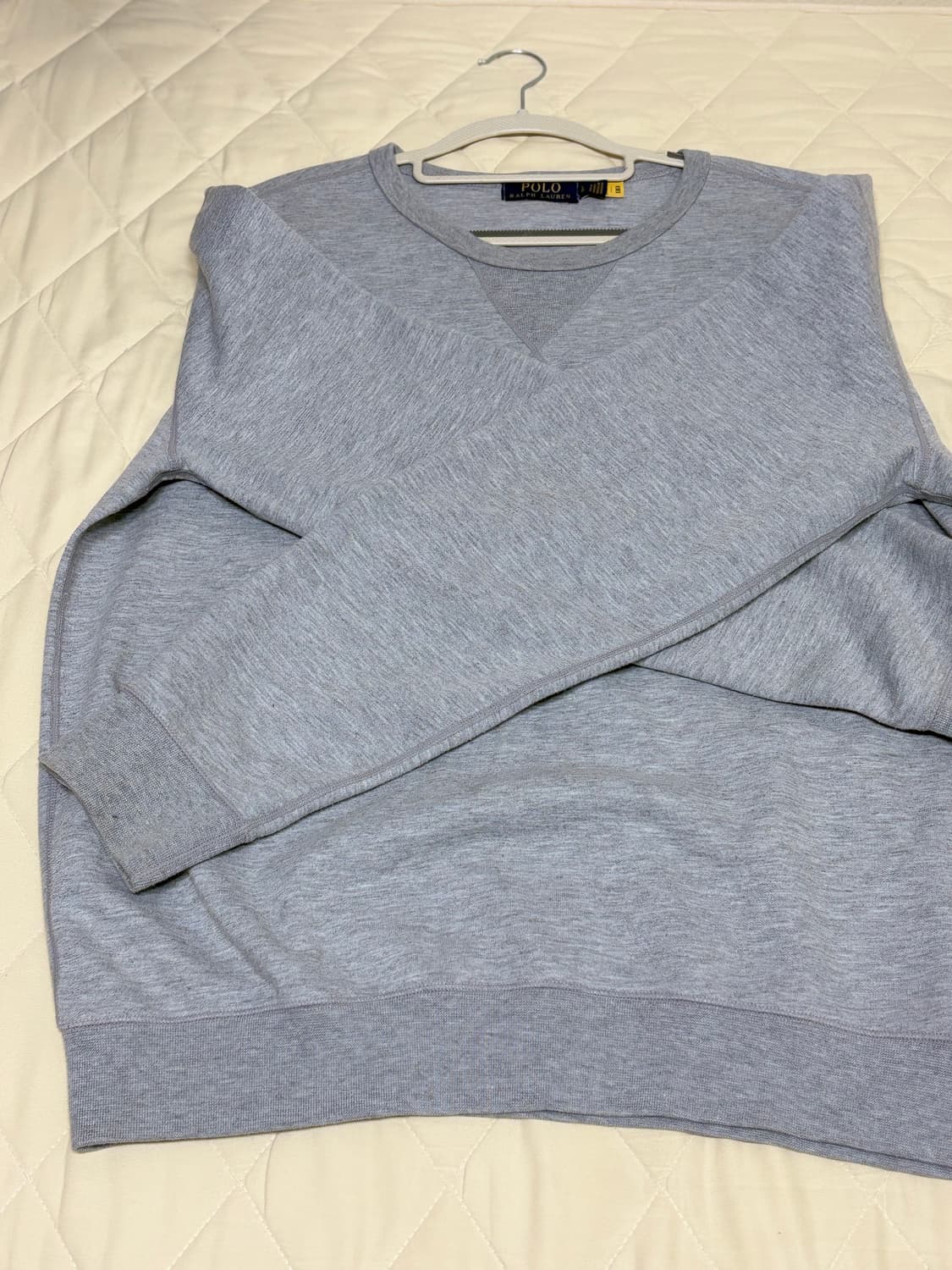 [정품QR]폴로 랄프로렌 맨투맨 그레이 L(100) 상품이미지3