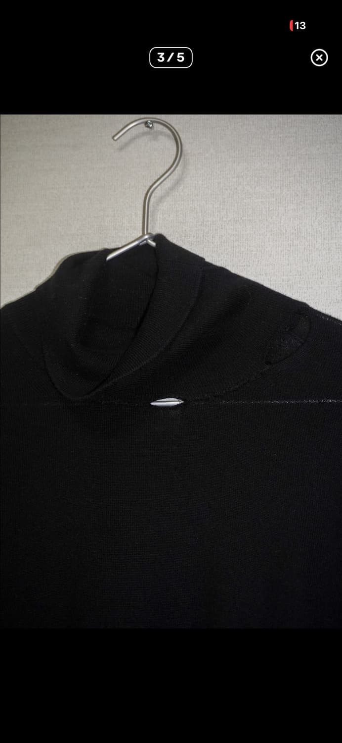 마르지엘라 엘보패치 디스트레스드  터틀넥 상품이미지3