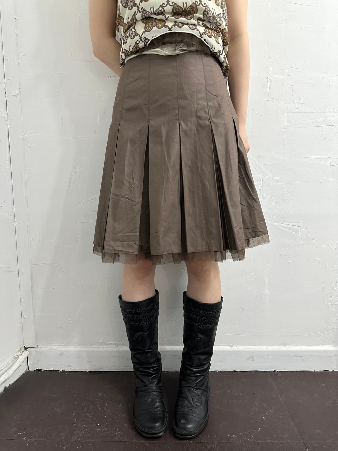 soft pleats skirt 상품이미지1