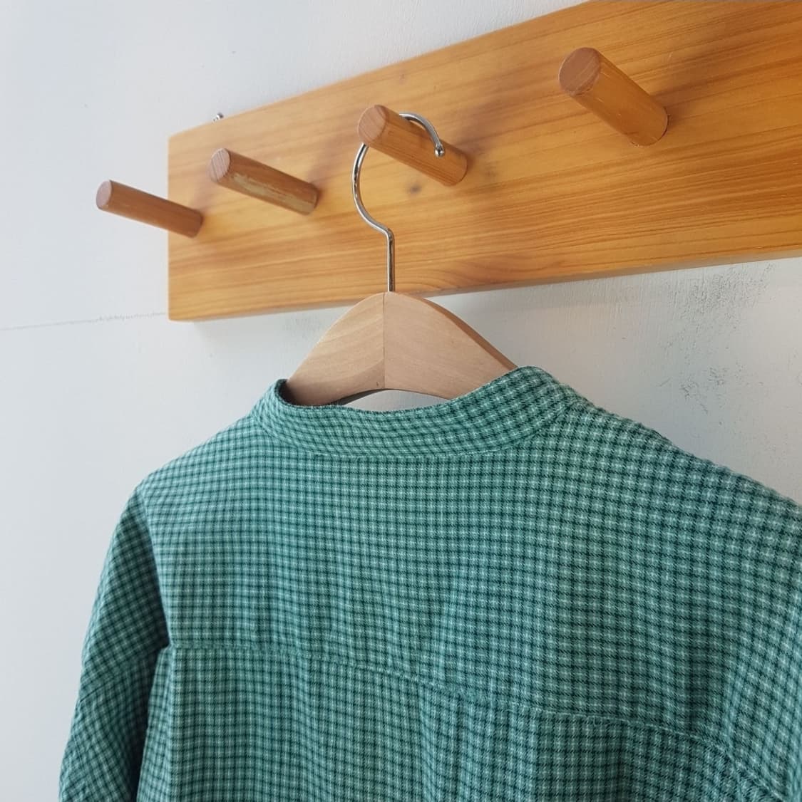 차오패닉 비에라 체크 밴드 카라 셔츠 상품이미지6