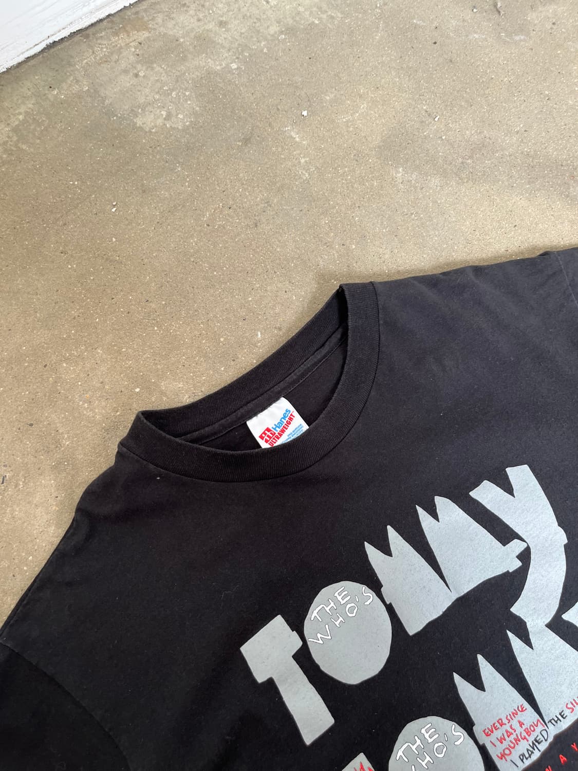 1993 The Who Tour Tommy 티셔츠 상품이미지2