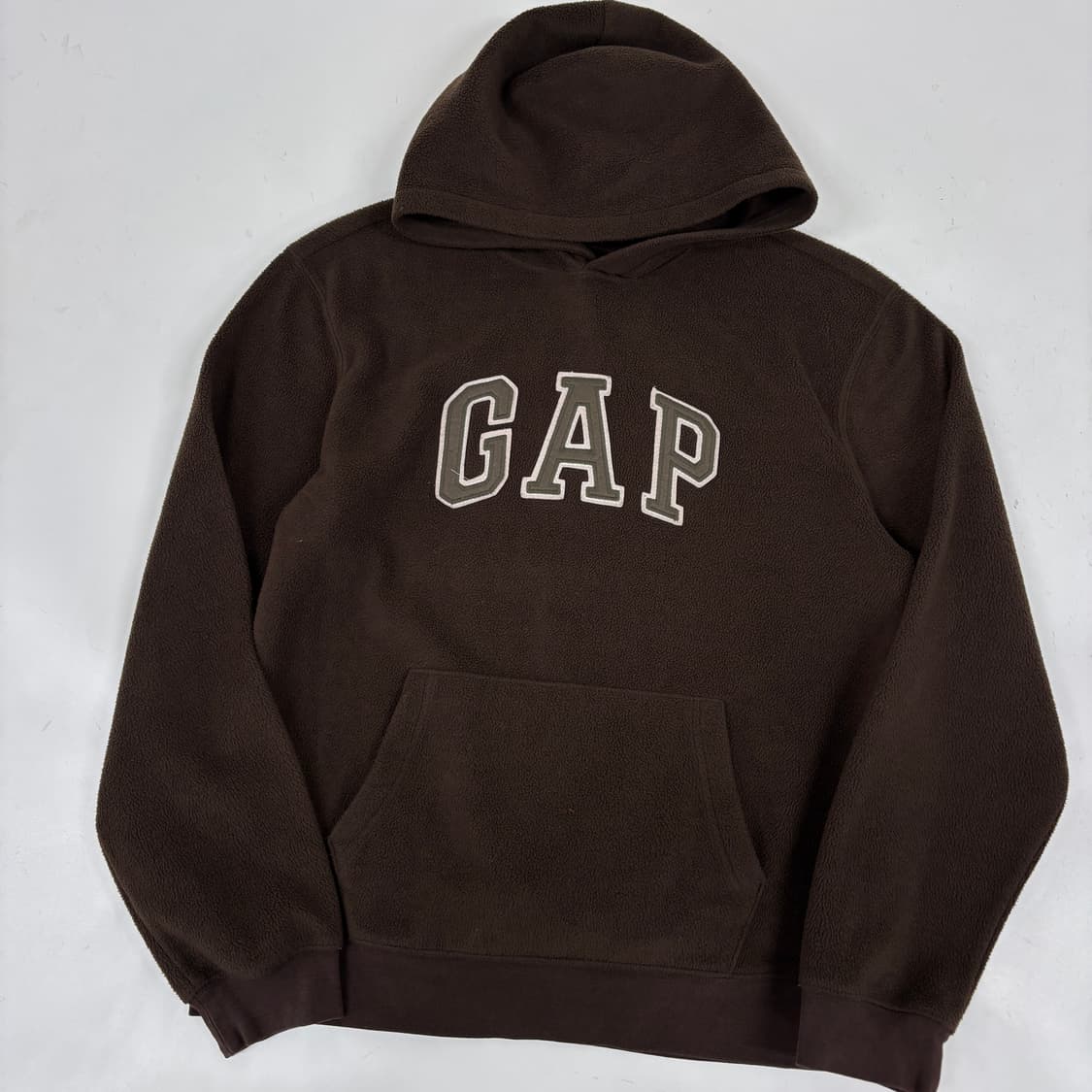 갭 브라운 후리스 후드티  상품이미지3