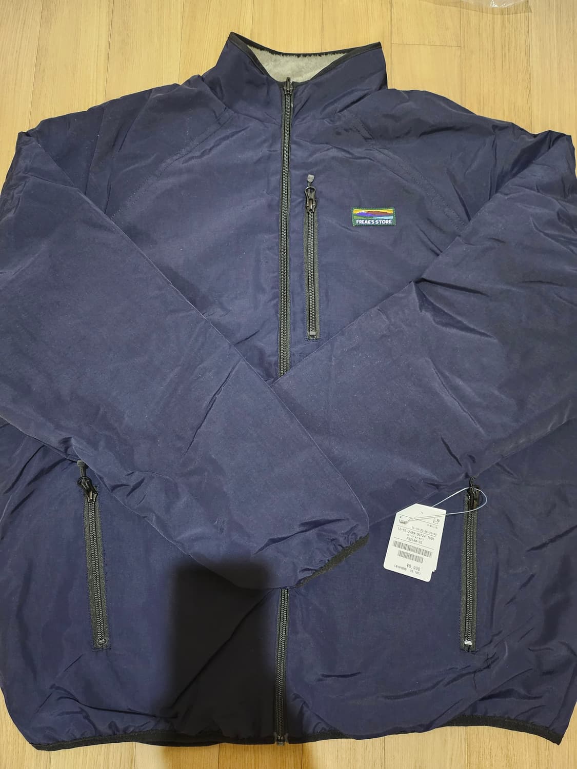 [M] 프릭스스토어 리버시블 블루종 네이비 새상품 상품이미지2