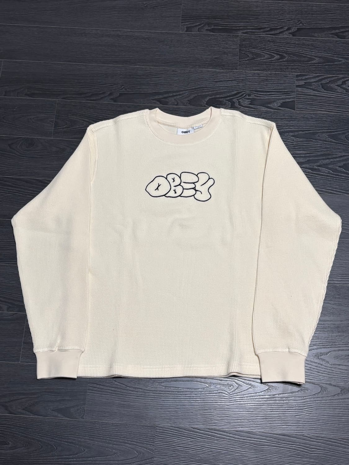 (M) 오베이 써멀 롱슬리브 아이보리 상품이미지1