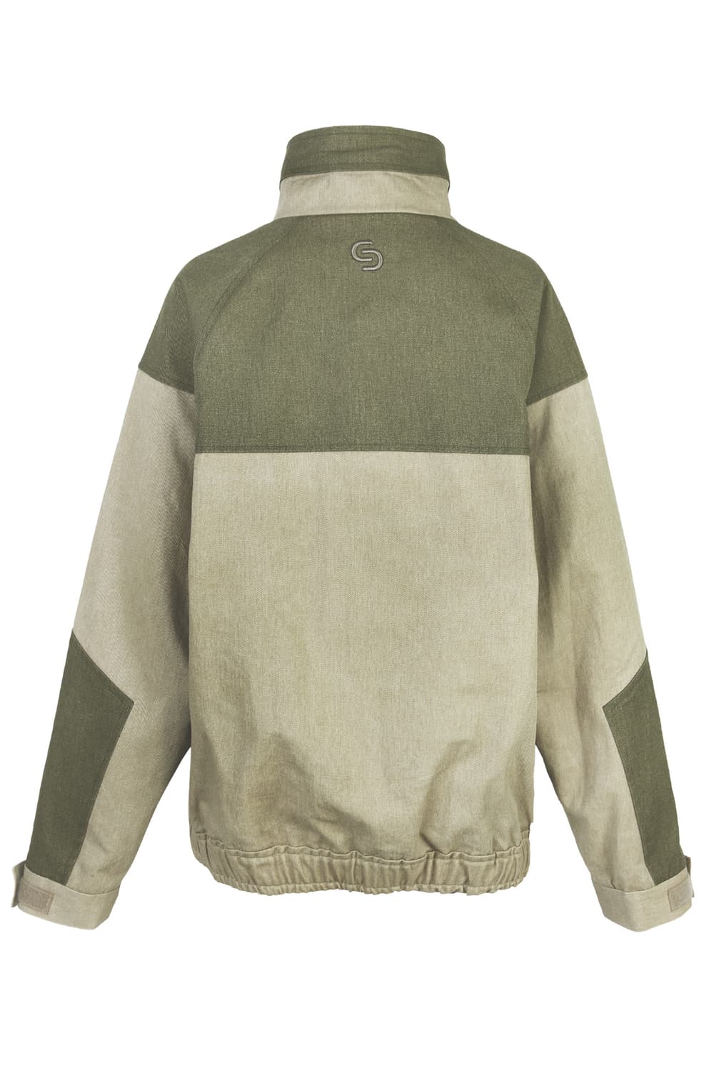 세릭 콘트라스트 트랙 점퍼 베이지 2사이즈 상품이미지7