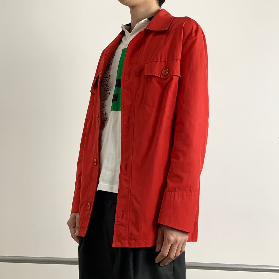 90s 헬무트랭 밀리터리 나일론 자켓 상품이미지2