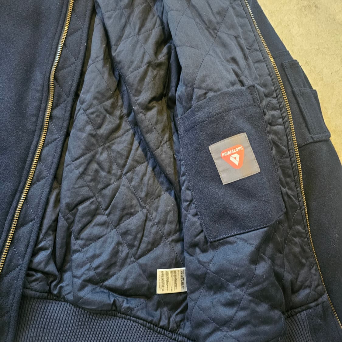 M 갭 프리마로프트 울 ma1 자켓 새것 상품이미지4