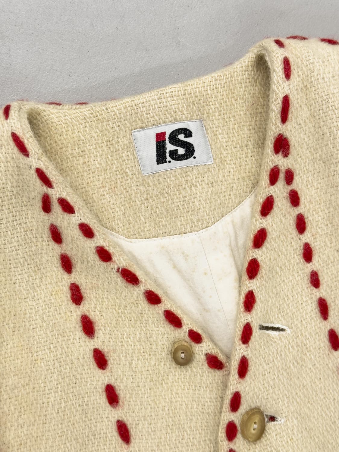 80년대 이세이미야케 IS 울 자켓 상품이미지3