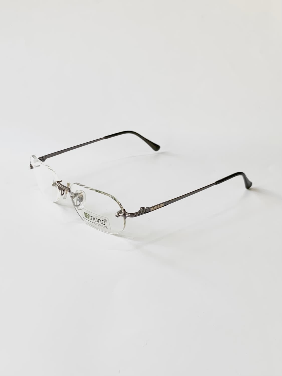 [픽키-634] 실버 무테 안경 프레임 미니멀 라인  상품이미지3