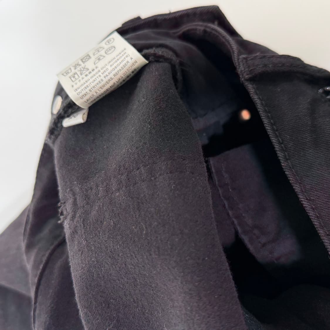 [26] 아크네스튜디오 하이라이즈 크롭 블랙진 상품이미지7