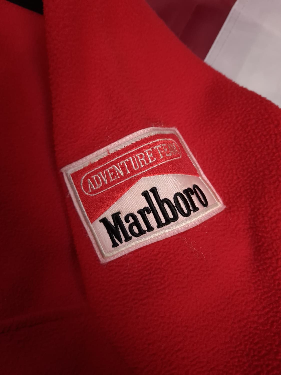 오리지날 90's 말보로 레이싱 후리스 스냅 풀오버 상품이미지3