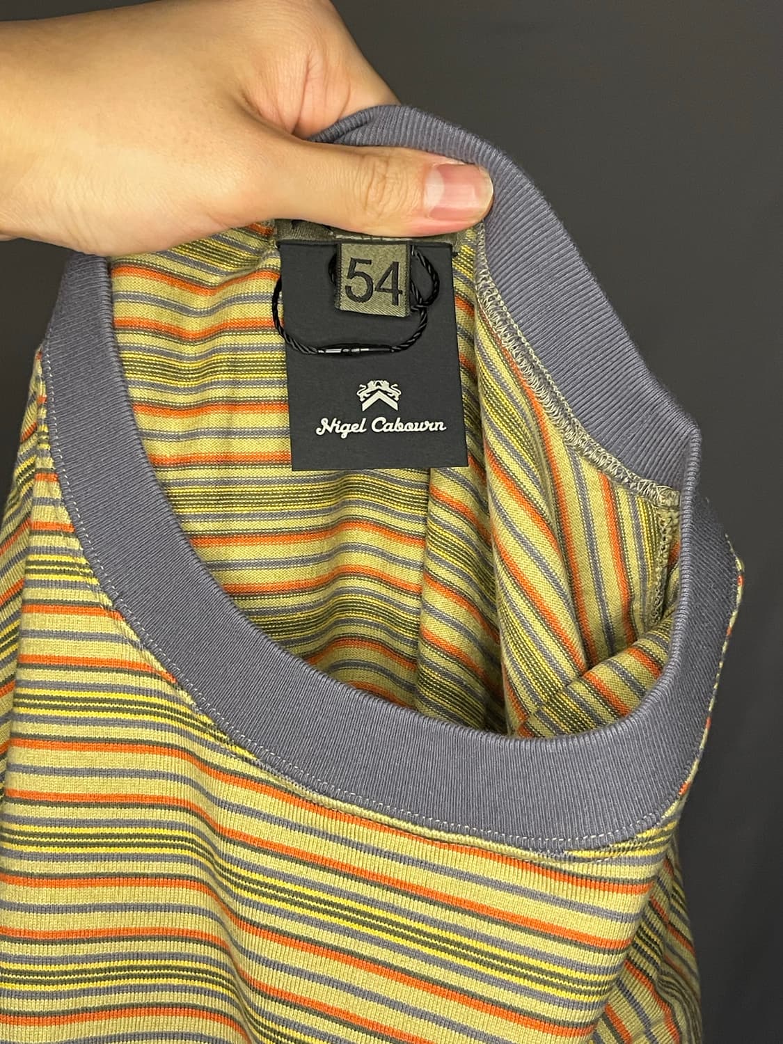 나이젤카본 스트라이프 숏슬리브 상품이미지2