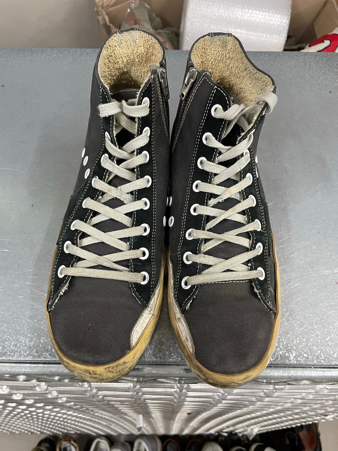 골든구스 프란시 하이탑 스니커즈 40 (gr-4111) 상품이미지5