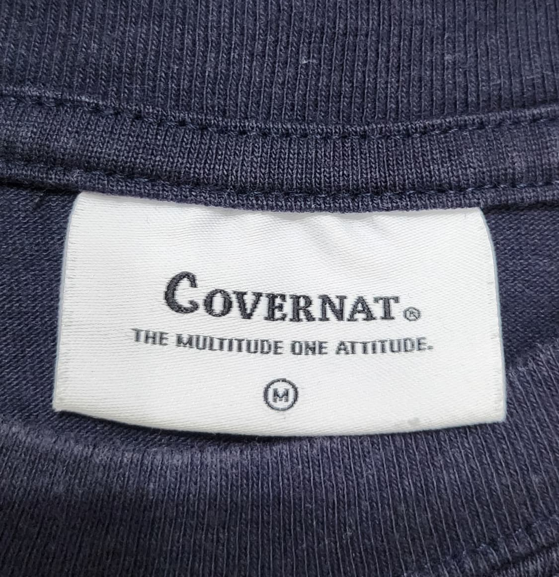 COVERNAT 커버낫 컬러블록 반팔티 M 상품이미지2