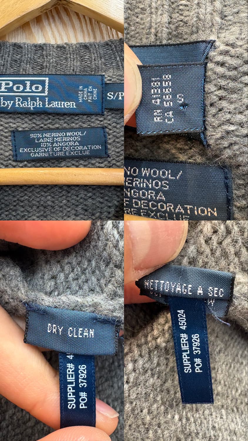 폴로 랄프로렌 메리노 울 니트 상품이미지10