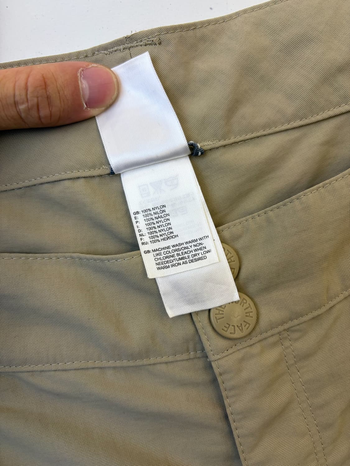 노스페이스 투웨이 컨버터블 나일론 팬츠 상품이미지6