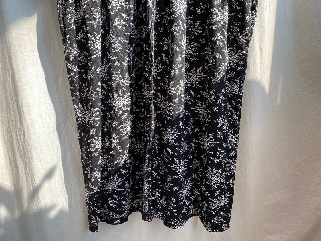 블랙 플라워 로브(F) 상품이미지6