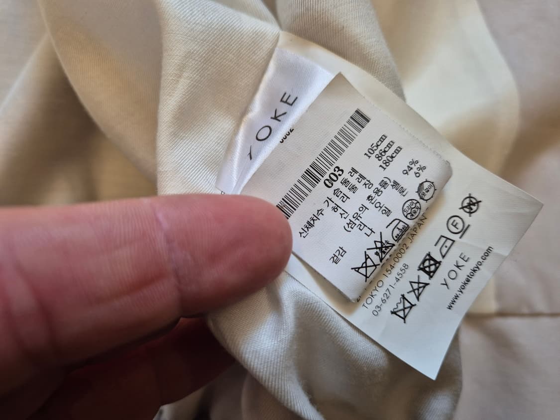 YOKE 미니멀 자켓 상품이미지9