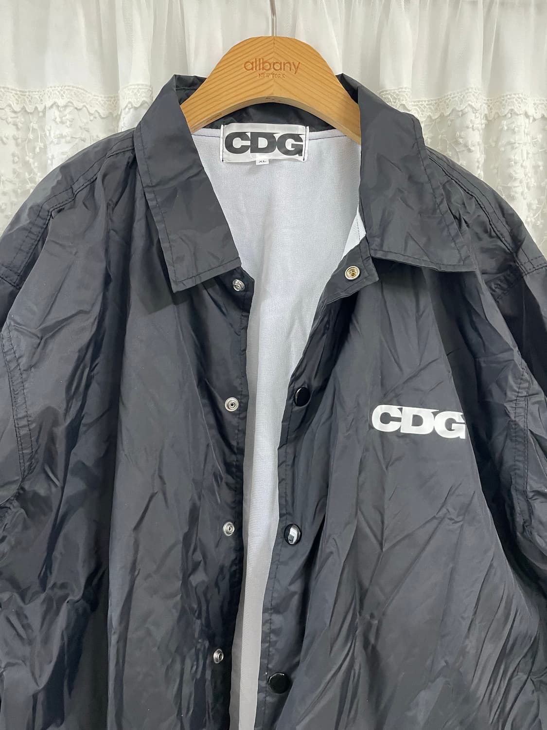 [XL] CDG꼼데 코치자켓5 블랙(새상품) 상품이미지2