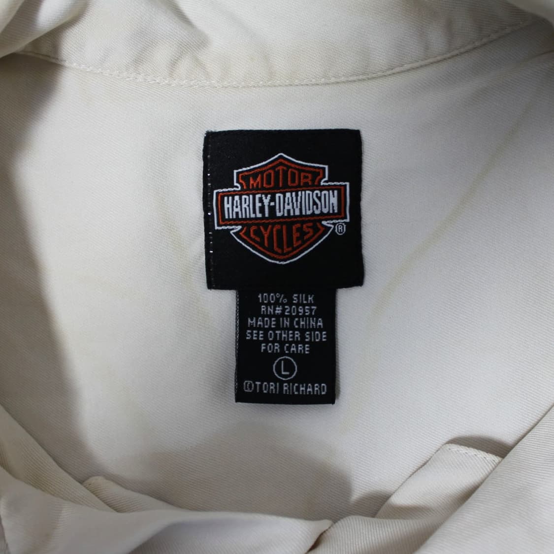 Harley-Davidson 바이크 프린팅 반팔 셔츠 상품이미지6