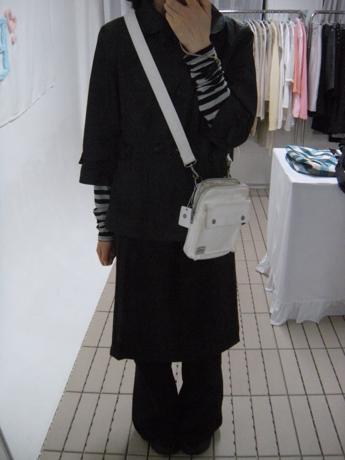 요시다 포터 프리스타일 웨이스트백, 크로스백 화이트 상품이미지9