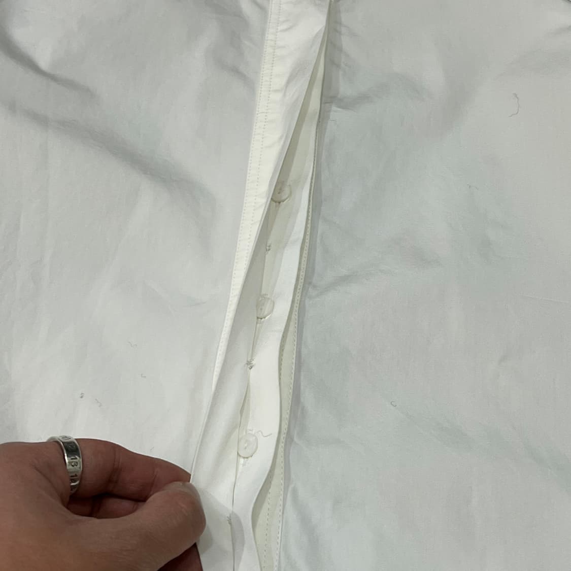  막스마라 화이트 셔츠 원피스 y14570 상품이미지4