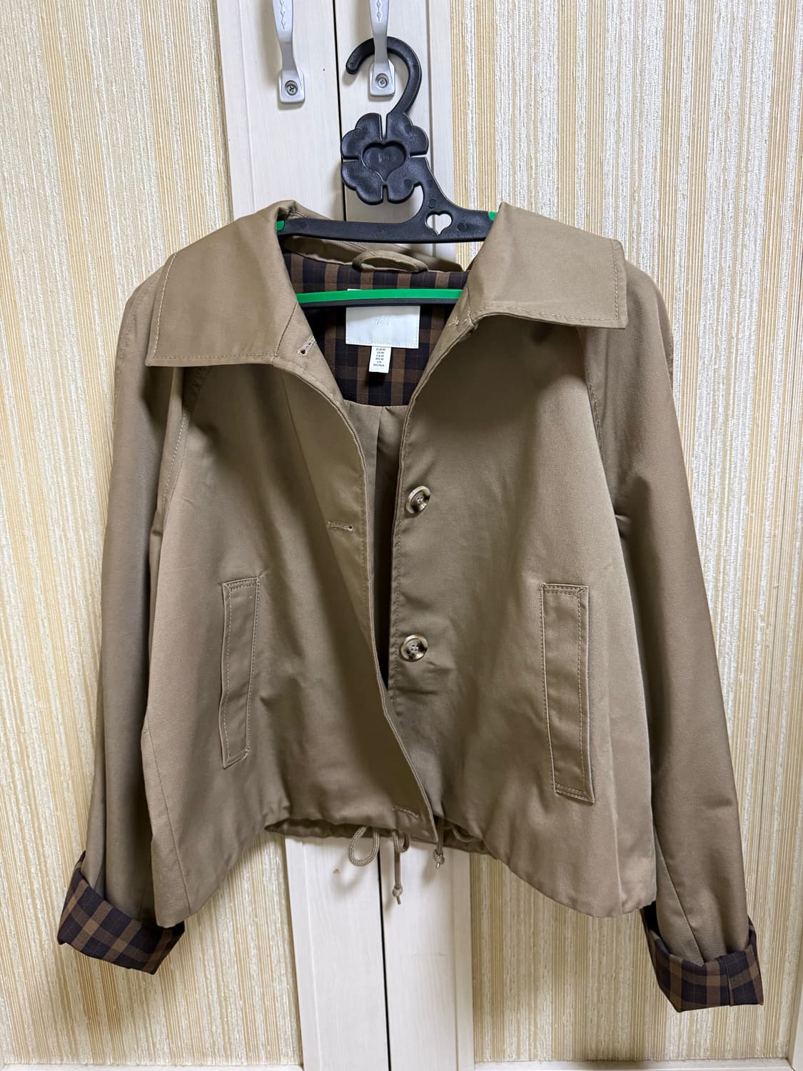 H&M 트윌자켓 다크베이지(브라운)  상품이미지2