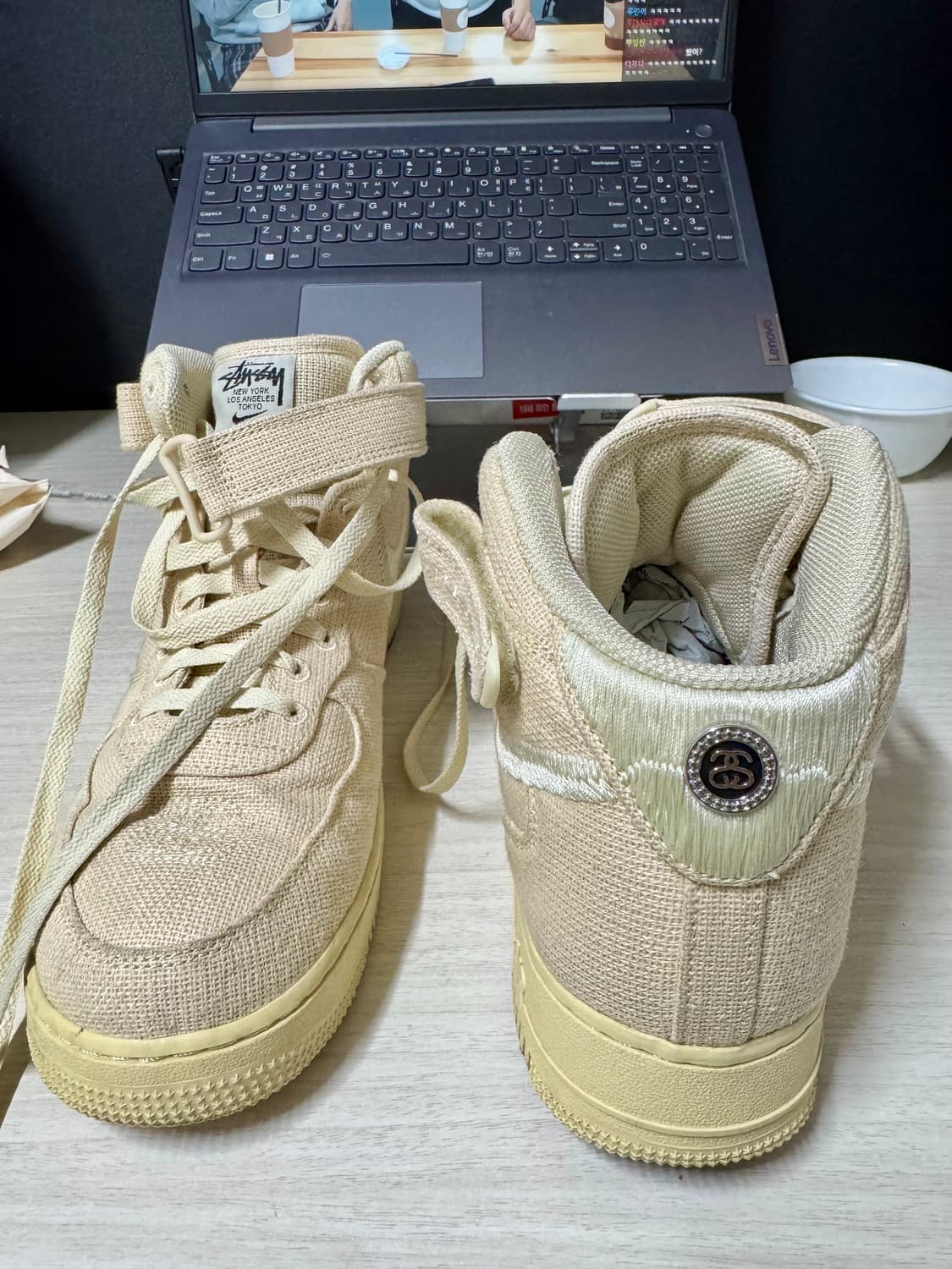 스투시 에어포스 미드 파실 285 상품이미지4