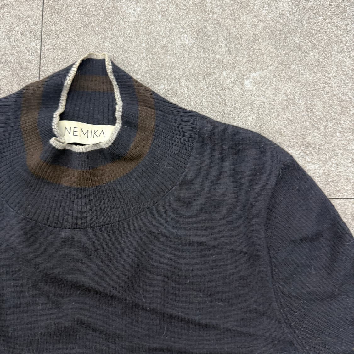 NEMIKA 니트 반목폴라 상품이미지4