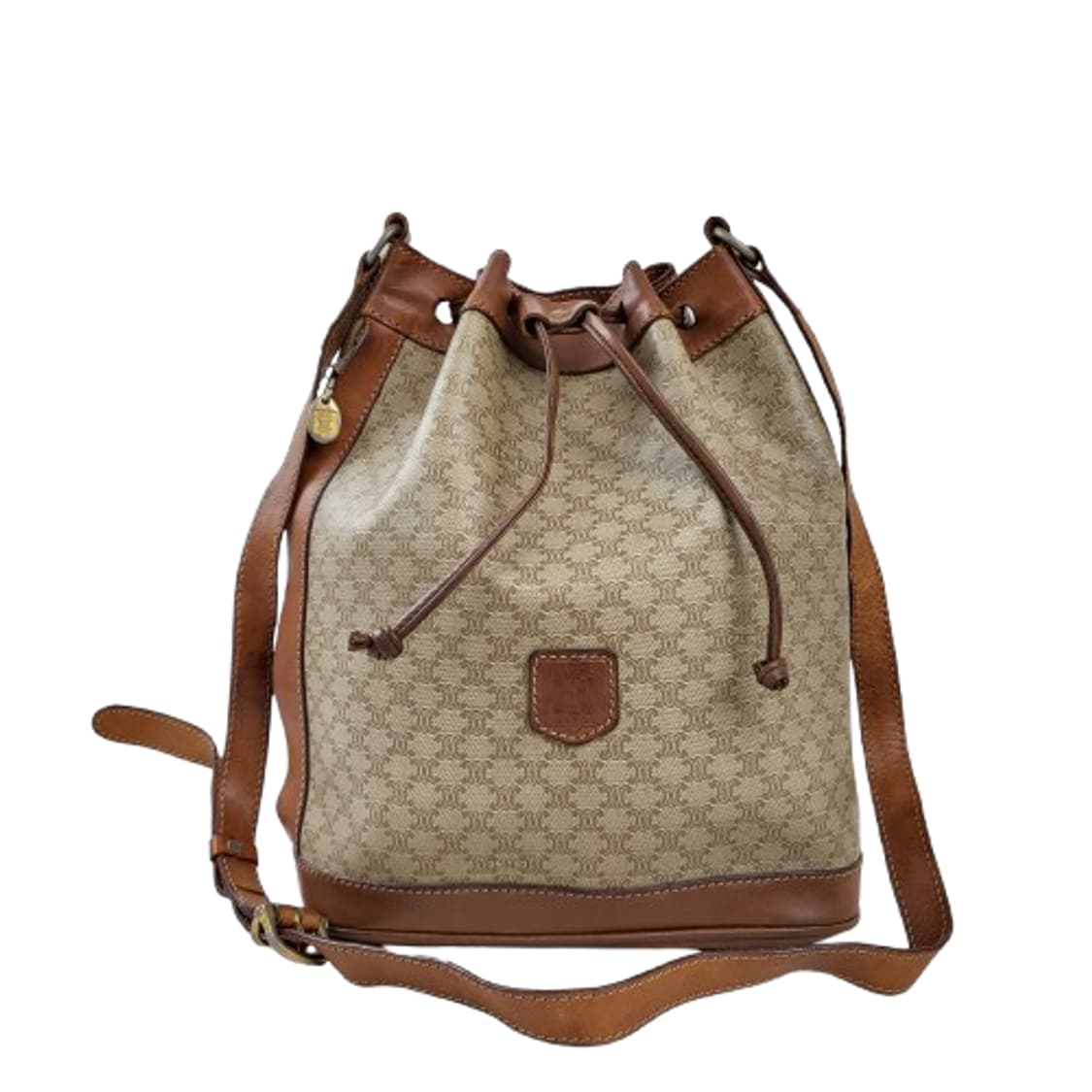 정품 셀린느 빈티지 마카담 드로우스트링 버킷백 상품이미지1