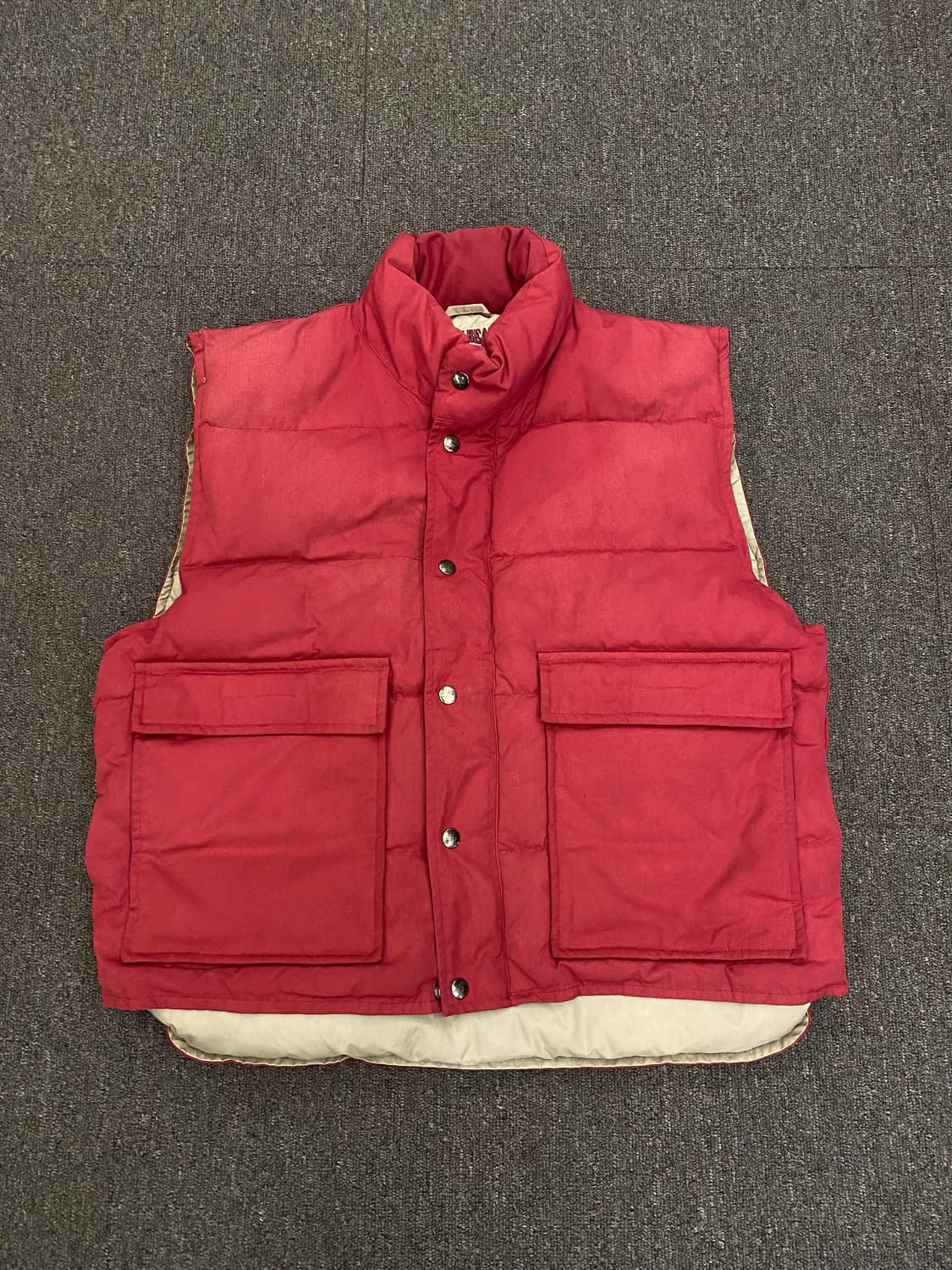 90's TURKY BEAR 65/35 다운 베스트 조끼 상품이미지3