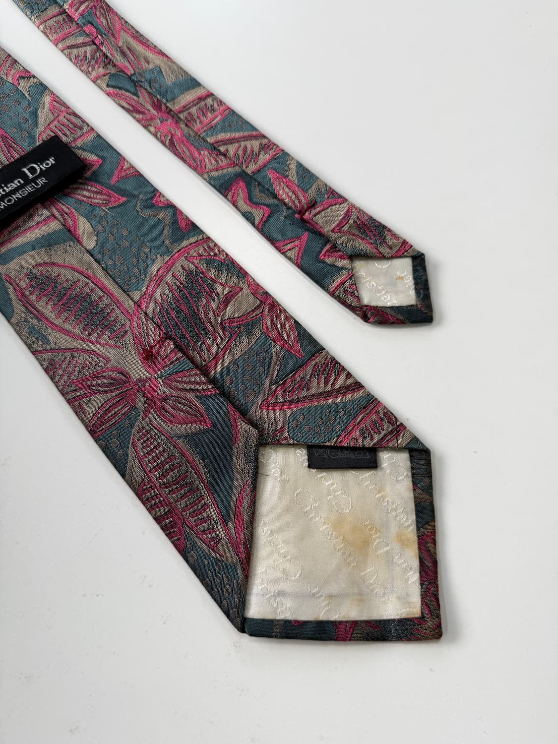 디올(Dior) 명품 실크 넥타이 9cm 상품이미지5