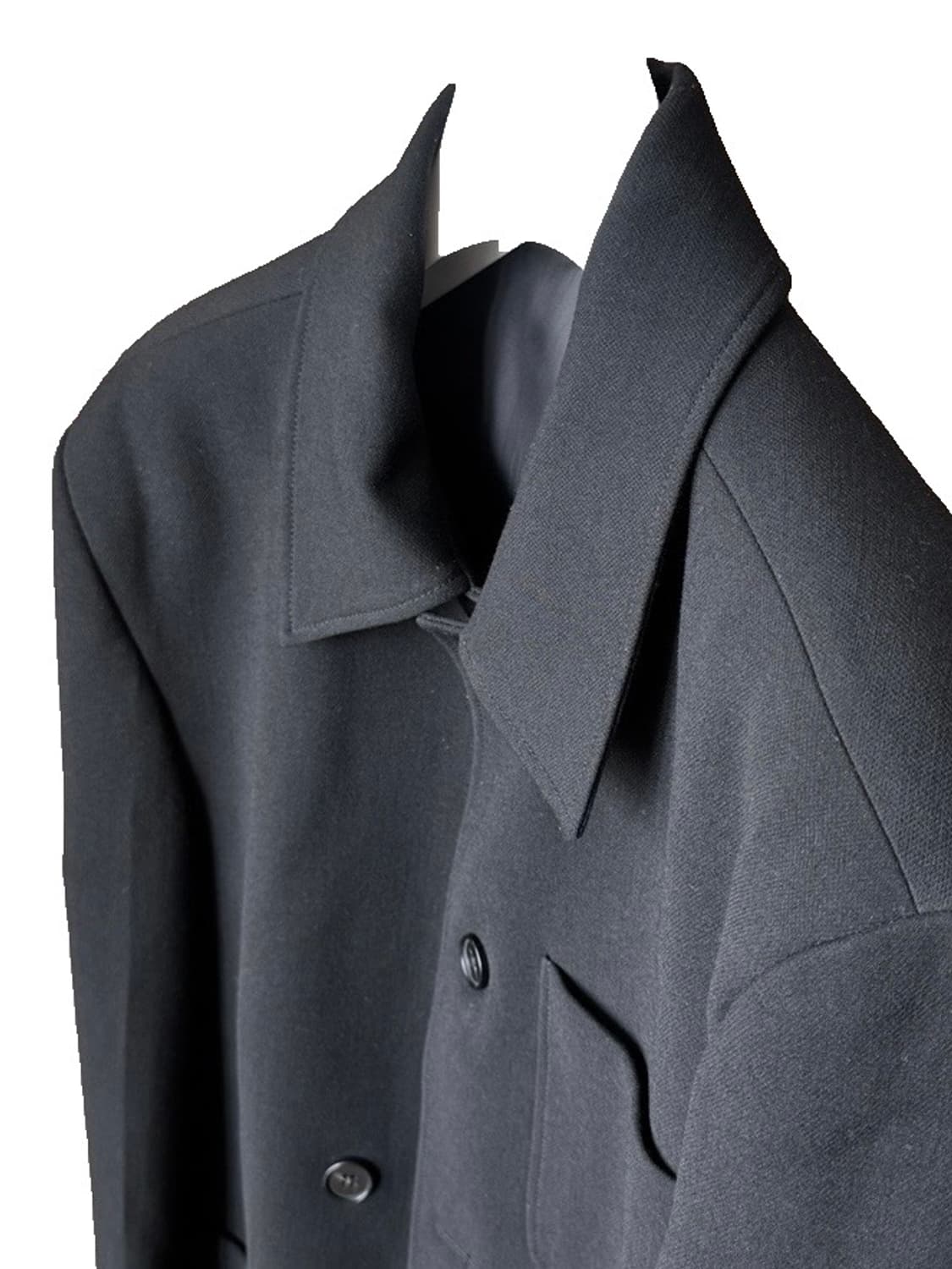 렉토 RECTO 버진울 100% 블랙 자켓 XL / 상태최상 상품이미지5